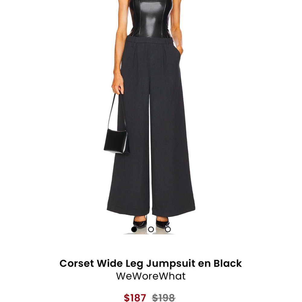 WeWoreWhat Black Off Shoulder Ruched Top